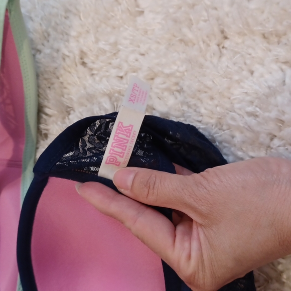 Victoria secret Pink strapless bra XS set - Picture 4 of 5